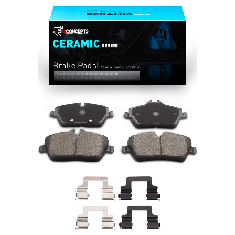 BMW 120i Brake Pads - Front - R1 Concepts - Ceramic - `06-`24